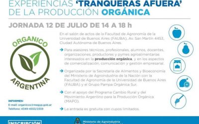 Jornada de producción orgánica “Tranqueras Afuera”.