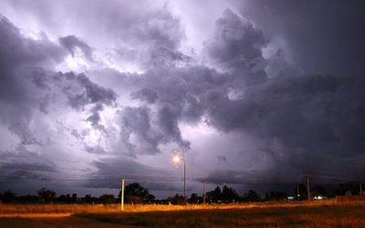 Tradicional tormenta de Santa Rosa concentrada sobre nordeste y centro este del área agrícola