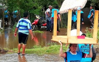 Fuertes lluvias causaron cortes de rutas y anegamientos en el noroeste de Tucumán