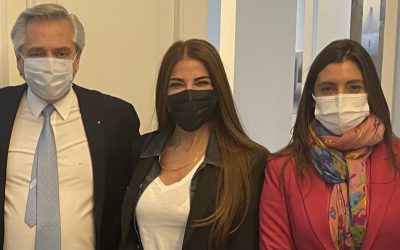 Zulemita Menem se reunió con Alberto Fernández para ser candidata a diputada por La Rioja