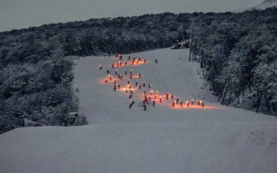 Emotivo lanzamiento de temporada invernal en  Cerro Castor