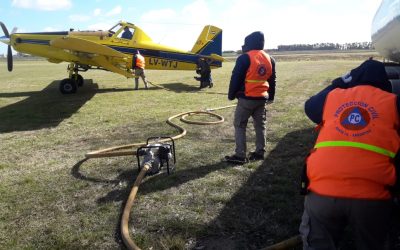 “La sequía le está pegando en el ala al trabajo aéreo porque no volamos”