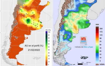 Se vienen más precipitaciones importantes en algunas de las regiones productivas necesitadas de agua