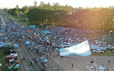 Marcha del campo a Capital Federal: los organizadores definieron la ruta que seguirán los tractores para llegar a Plaza de Mayo