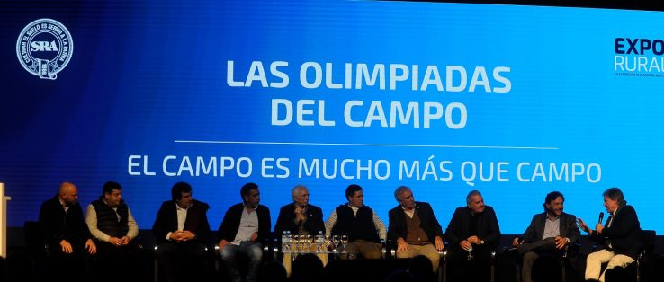 Funcionarios provinciales en la Expo Rural: Planteos propositivos para sacar a la Argentina adelante