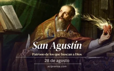 Hoy celebramos a San Agustín, Doctor de la Iglesia y patrono de los que buscan a Dios