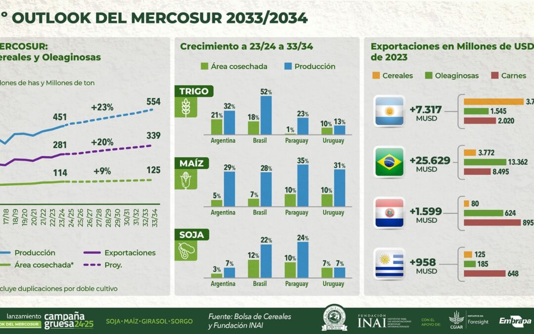 Se presentó el 1er Outlook del Mercosur